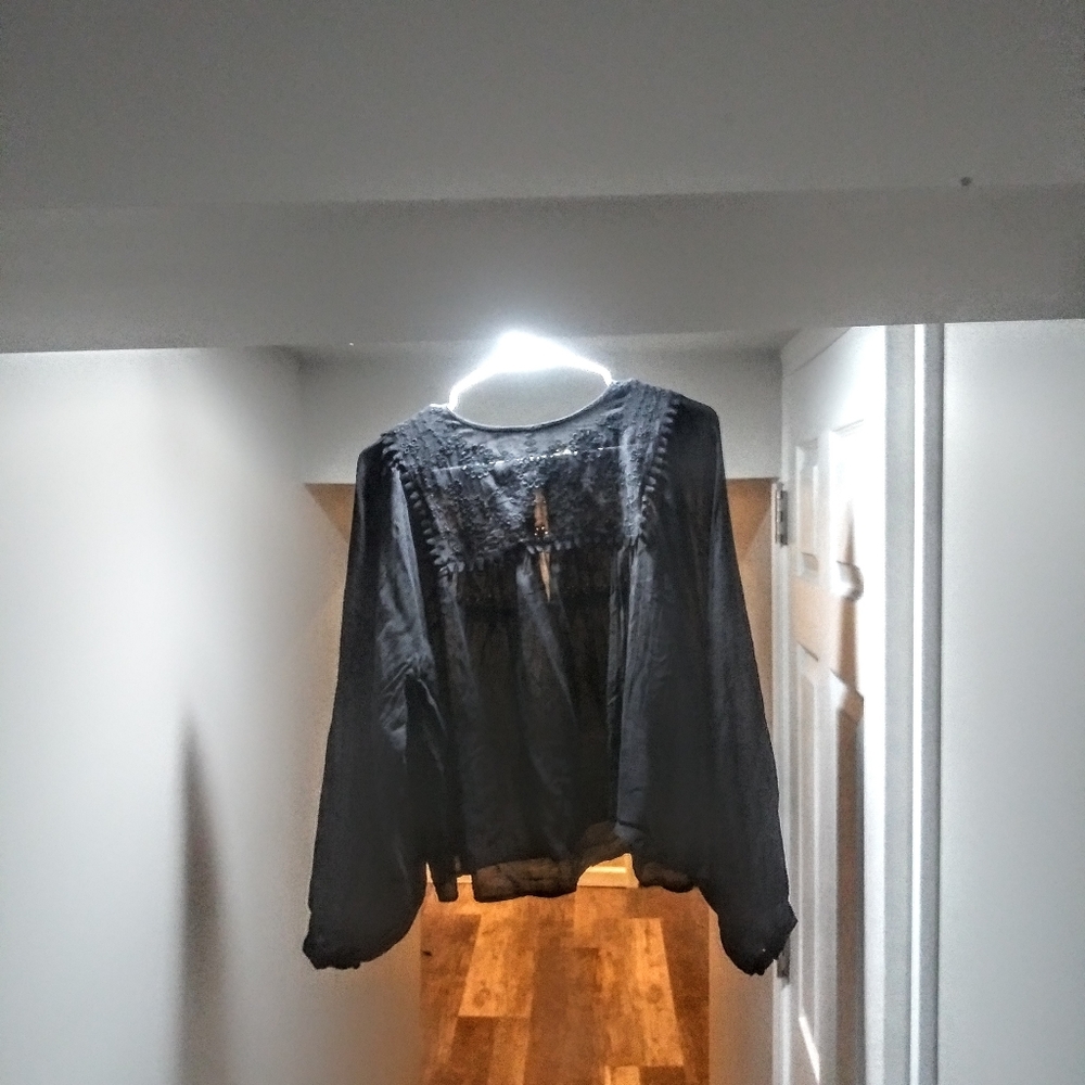 NWOT Small Free People Eyelet Top